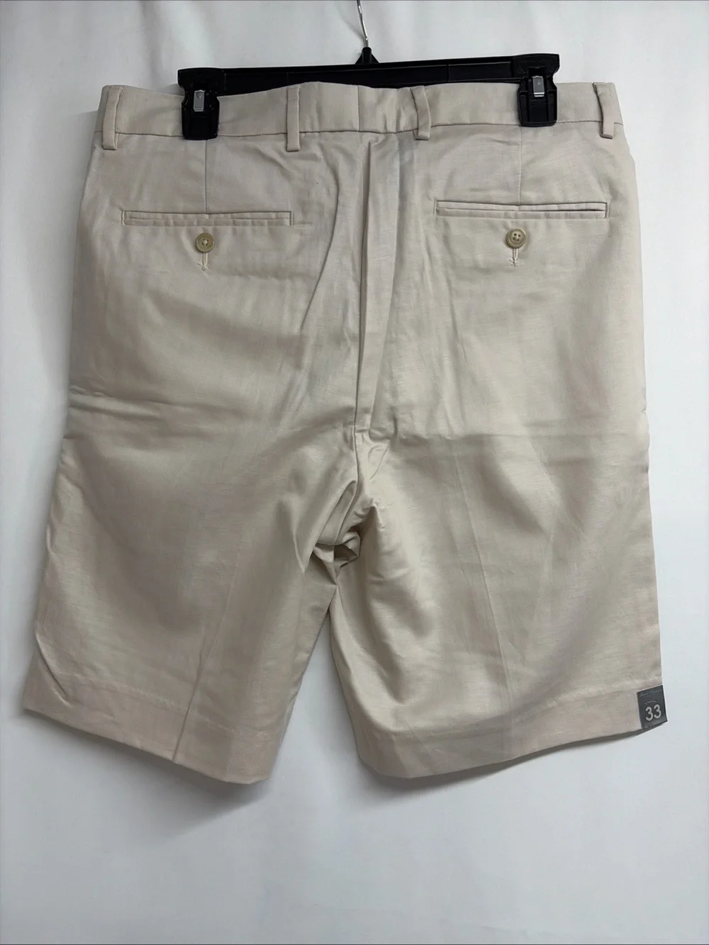 Daniel Cremieux Shorts Mens 33 Signature Linen Blend Dress Shorts Pleated $75
